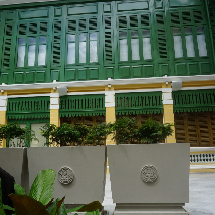 กระถางปูนคอนกรีตเสริมเหล็ก ทรงสี่เหลี่ยมย่อฐาน-2