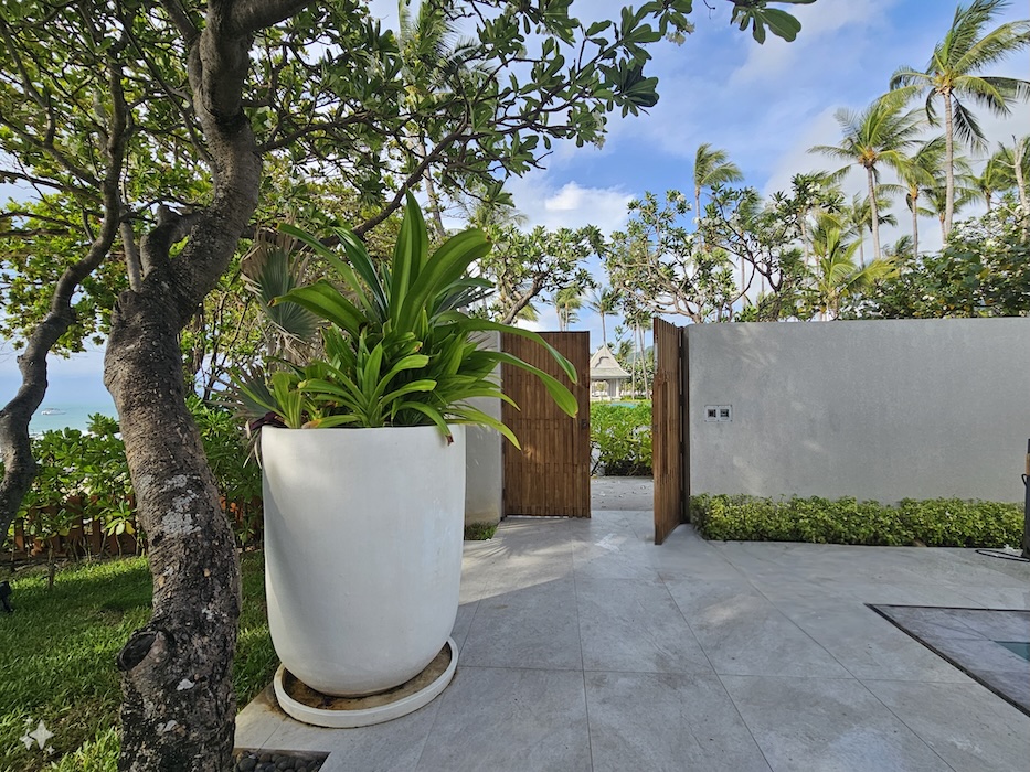 กระถางไฟเบอร์เคลย์ Ocean Pool Villa Centara Reserve Samui 1