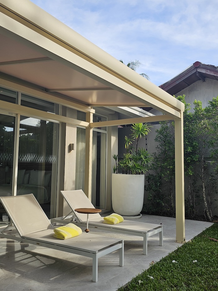 กระถางไฟเบอร์เคลย์ Ocean Pool Villa Centara Reserve Samui