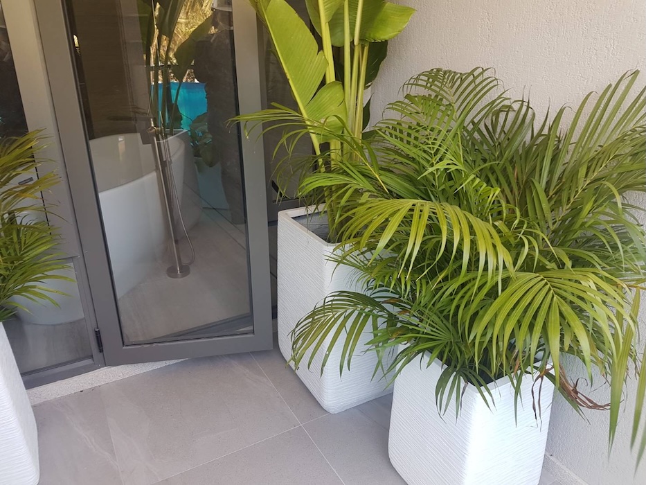 กระถางไฟเบอร์เคลย์ Suite Top Floor Centara Reserve Samui