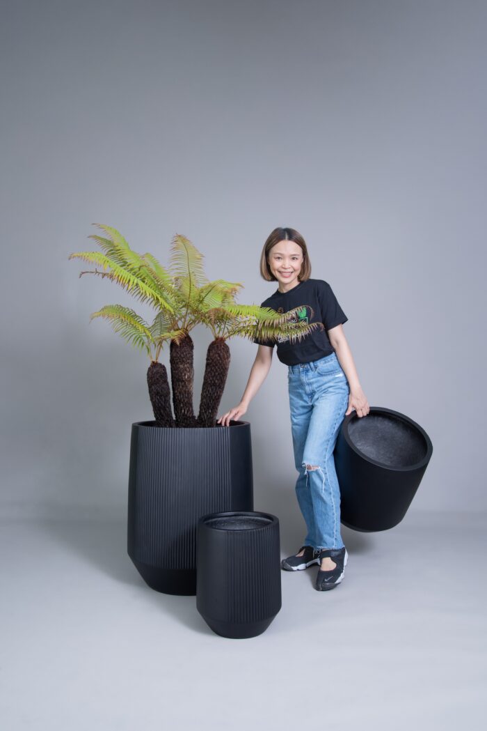 Handmade premium fiberglass pots