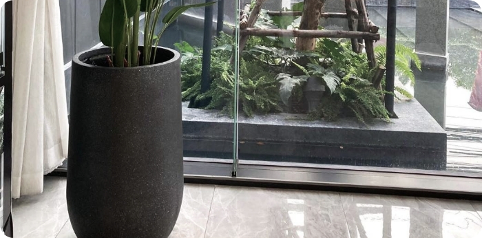 img fiberglass pot